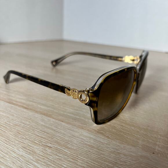 Coach HC8009 (L020 Frances) 5049/T5 READ DESC Sunglasses Tortoise 57-15-135 main image 13